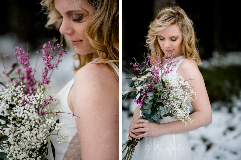 Brautportraits Im Schnee Winterhochzeit Styled Shoot Spiegelhof Fotografie Ansbach Nuernberg 11