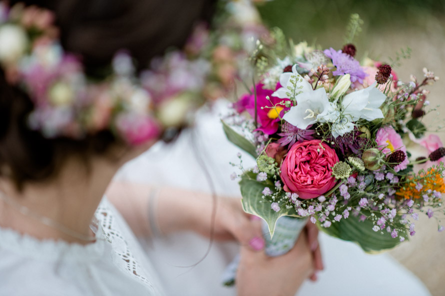 Hippie Hochzeit Kunterbunt Hochzeitsfotos Boho Wedding Ansbach Spiegelhof Fotografie 49
