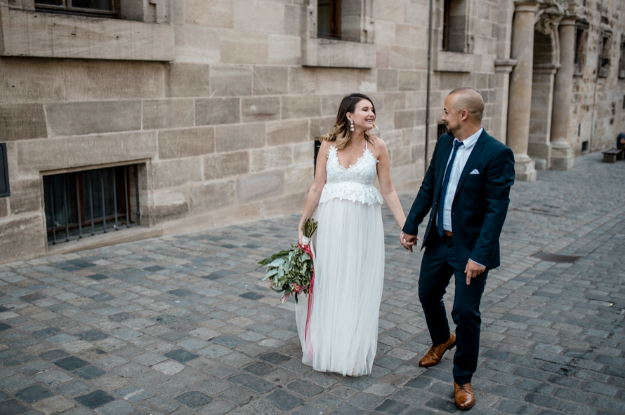 Urban Wedding Civil Wedding Nuernberg Standesamt Stadthochzeit Spiegelhof Fotografie 39