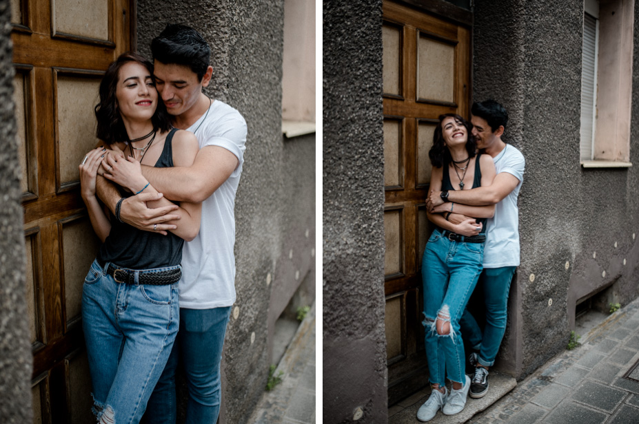 Urban Couple Shot Streetstyle Nuernberg Engagementshot Paerchenshot Grossstadtliebe 01
