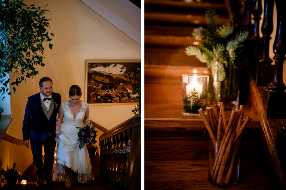 Hochzeitsfotos Gut Ludwigsruhe Jagstmuehle Vintagewedding Barnwedding Winterhochzeit Freie Trauung Bonheger Hochzeitsfotos Spiegelhof Fotografie 25