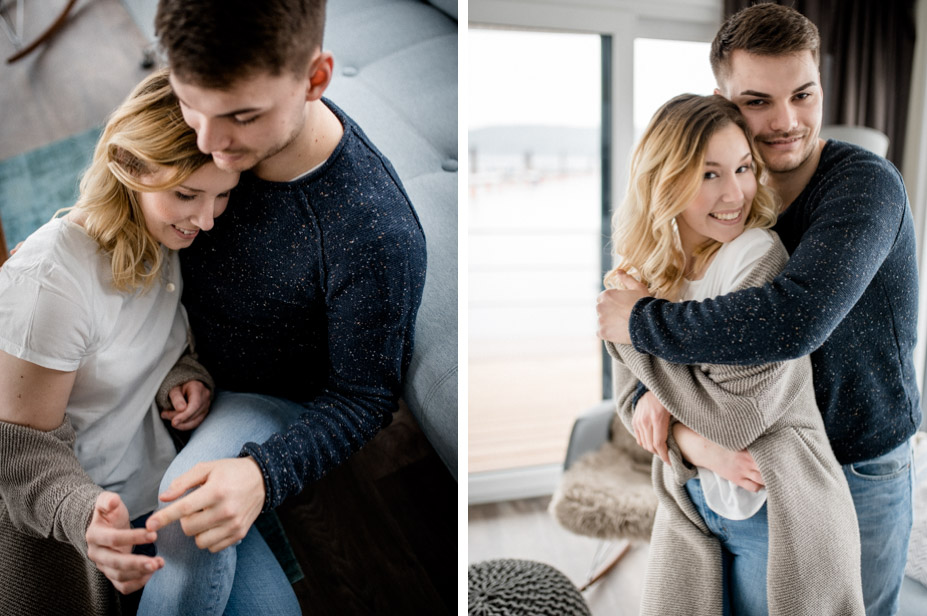 Mini Love Session Spiegelhof Fotografie Couple Session Paarportrais Ansbach Gunzenhausen Brombachsee Floating House 05