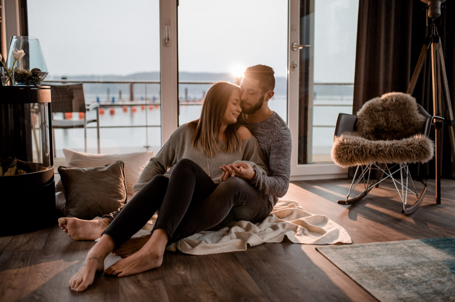 Mini Love Session Spiegelhof Fotografie Couple Session Paarportrais Ansbach Gunzenhausen Brombachsee Floating House 12