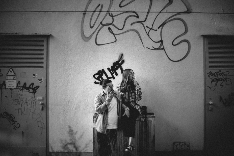Urban Paarportraits Coupleshoot Nuernberg Engagementphotos Spiegelhof Fotografie Ansbach Hochzeitsfotograf 21