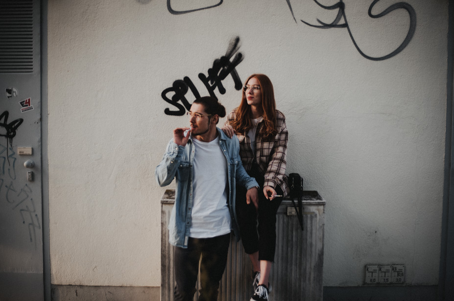 Urban Paarportraits Coupleshoot Nuernberg Engagementphotos Spiegelhof Fotografie Ansbach Hochzeitsfotograf 22