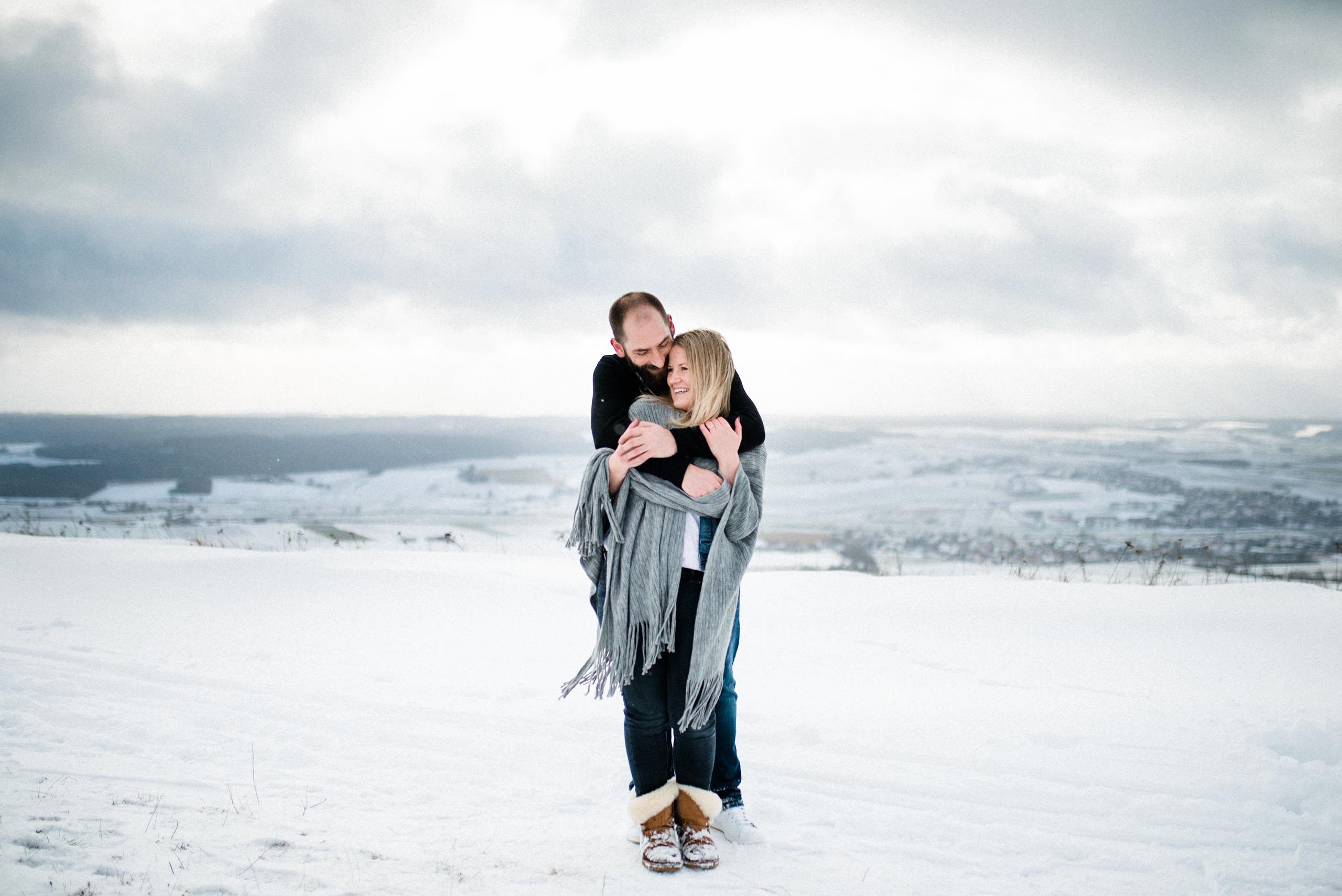 Moderne Paarportraits in Ansbach und Nürnberg - Spiegelhof Fotografie