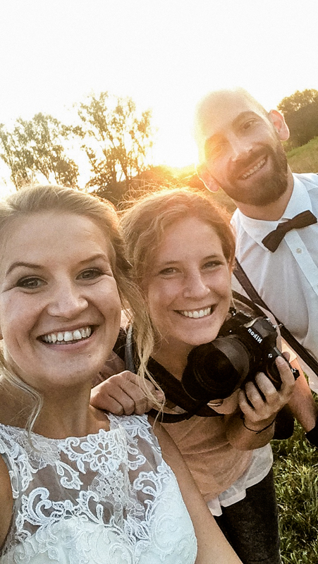 Spiegelhof Fotografie Hochzeitsfotos Brautpaarselfie Ansbach 0011